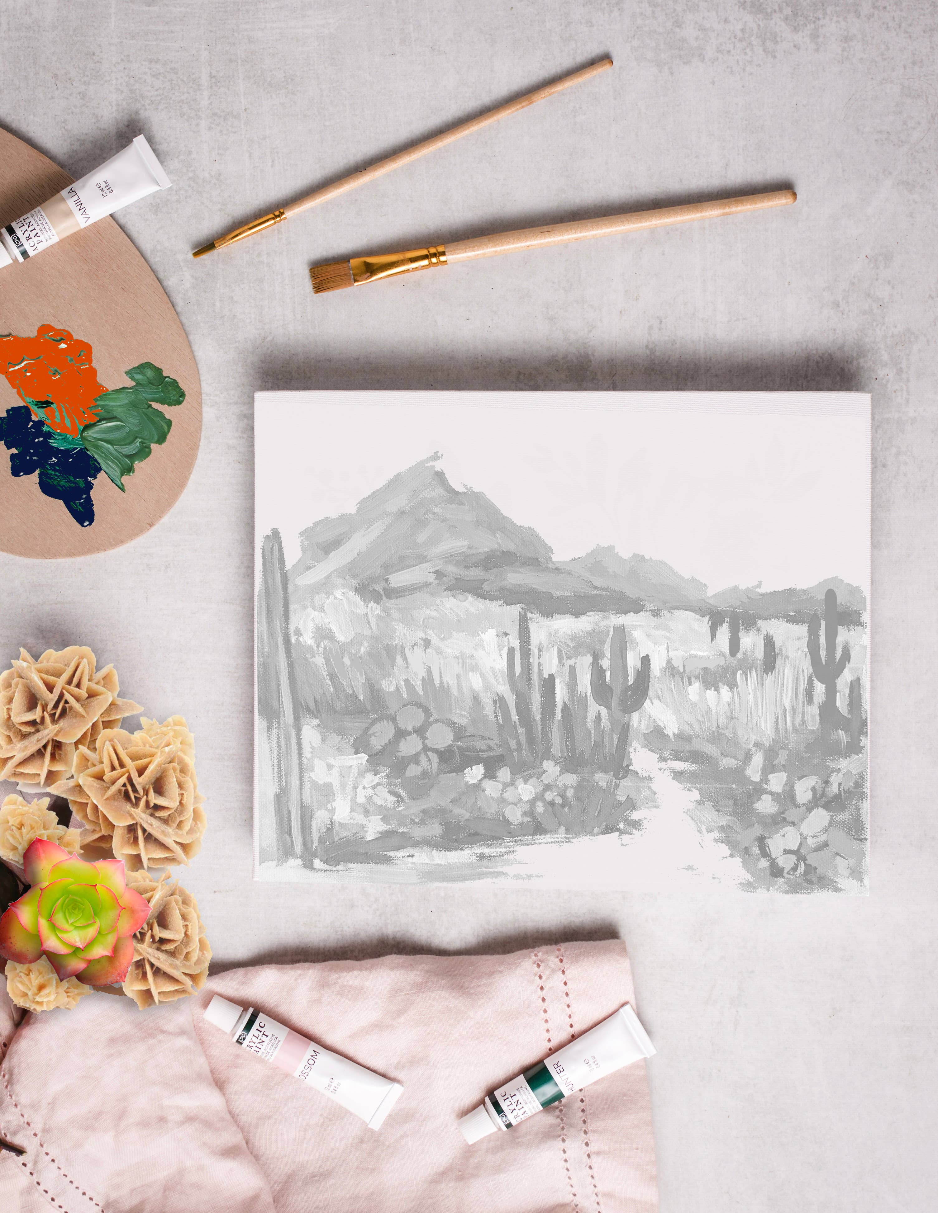 Southwest Desert Painting Kit