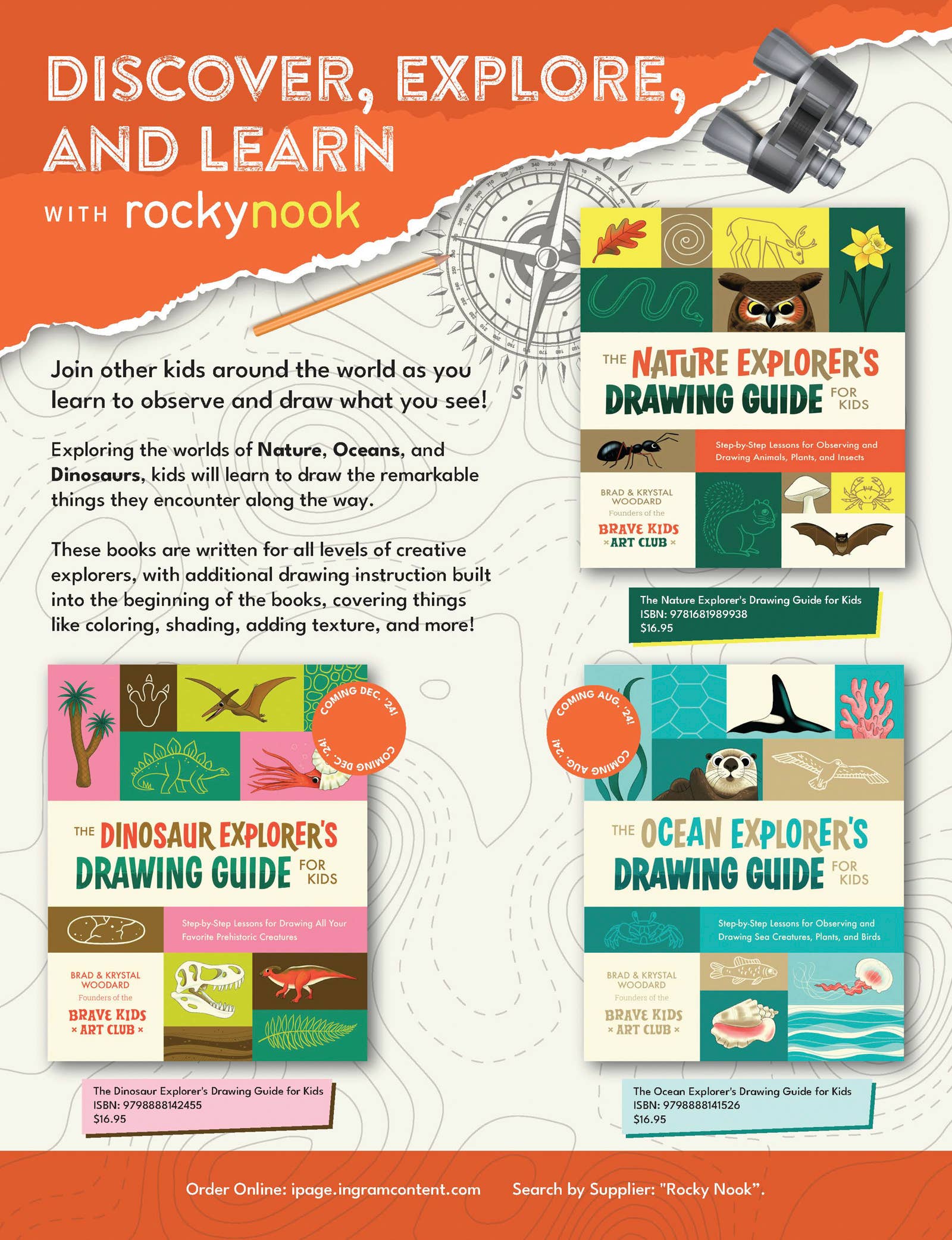 The Dinosaur Explorer's Drawing Guide For Kids