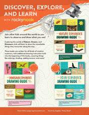 The Dinosaur Explorer's Drawing Guide For Kids