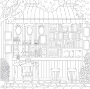 A World of Cozy Bookstores | Coloring Book