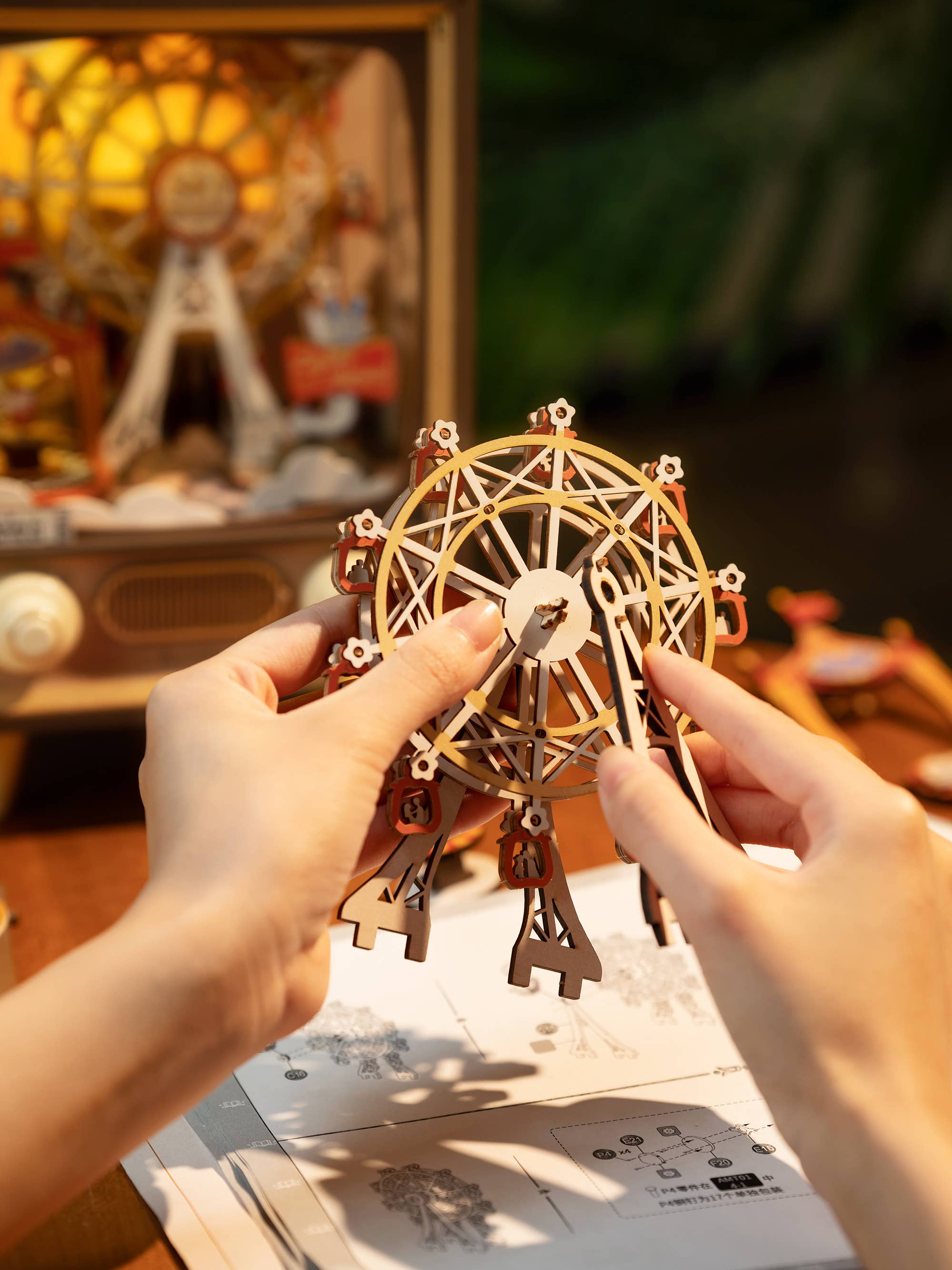 Sunset Carnival: DIY Mechanical Music Box