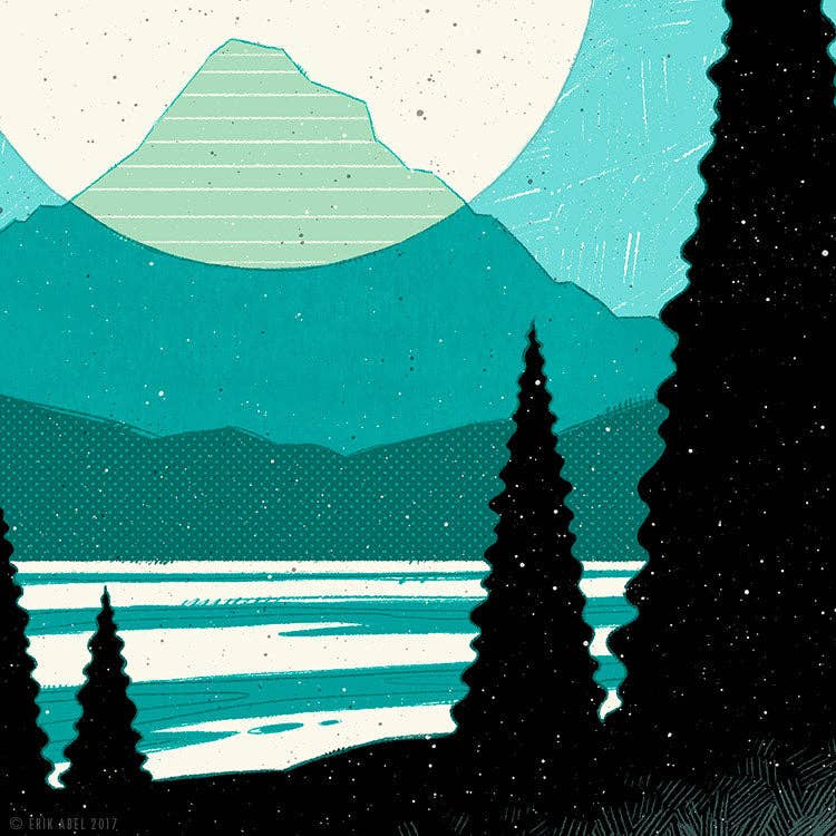 Mt. Hood - 9x12 Giclee Print