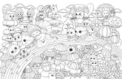 A Million Kittens: Adorable Felines to Color