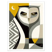 Who? Yellow - 9x12 Giclee Print