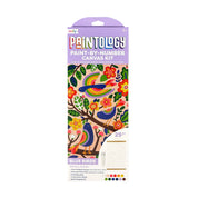 Paintology: Paint-By-Number Canvas Kit - Blue Birds