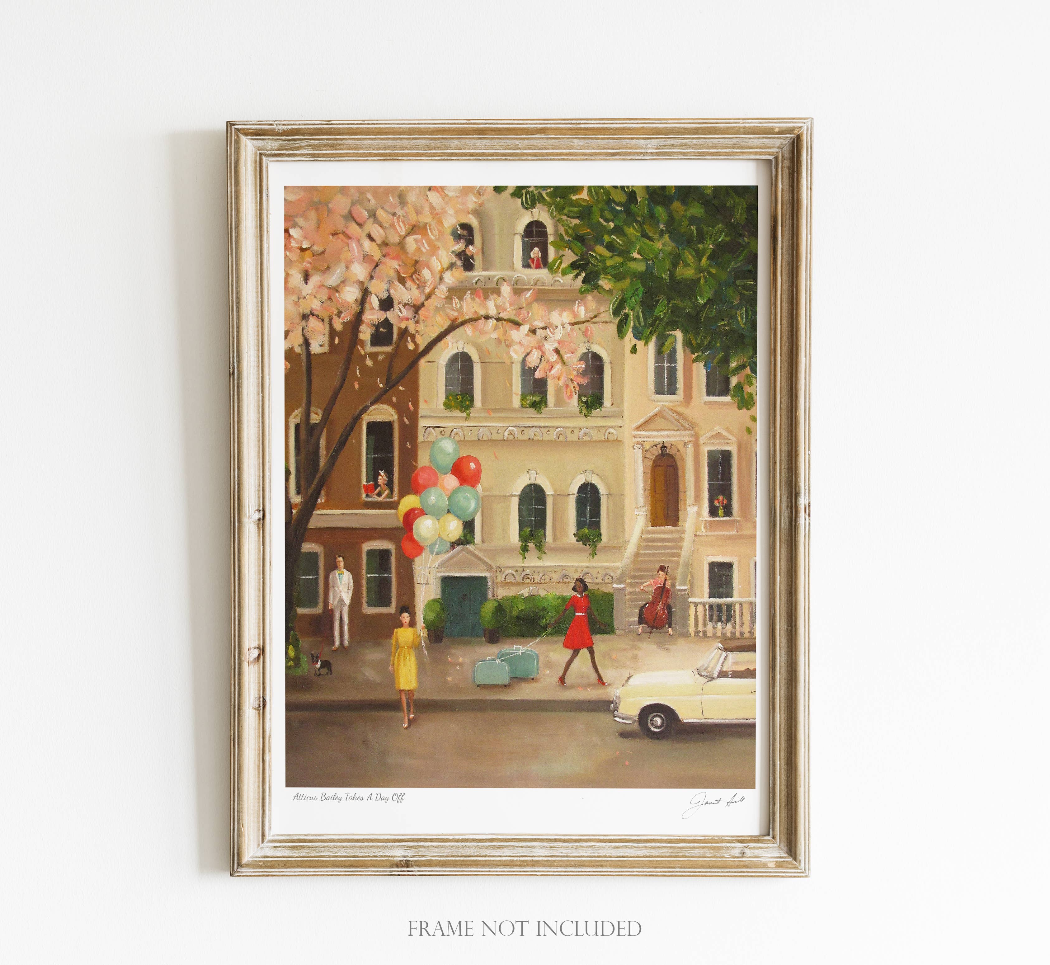 Atticus Bailey Takes A Day Off Art Print - 8.5x11