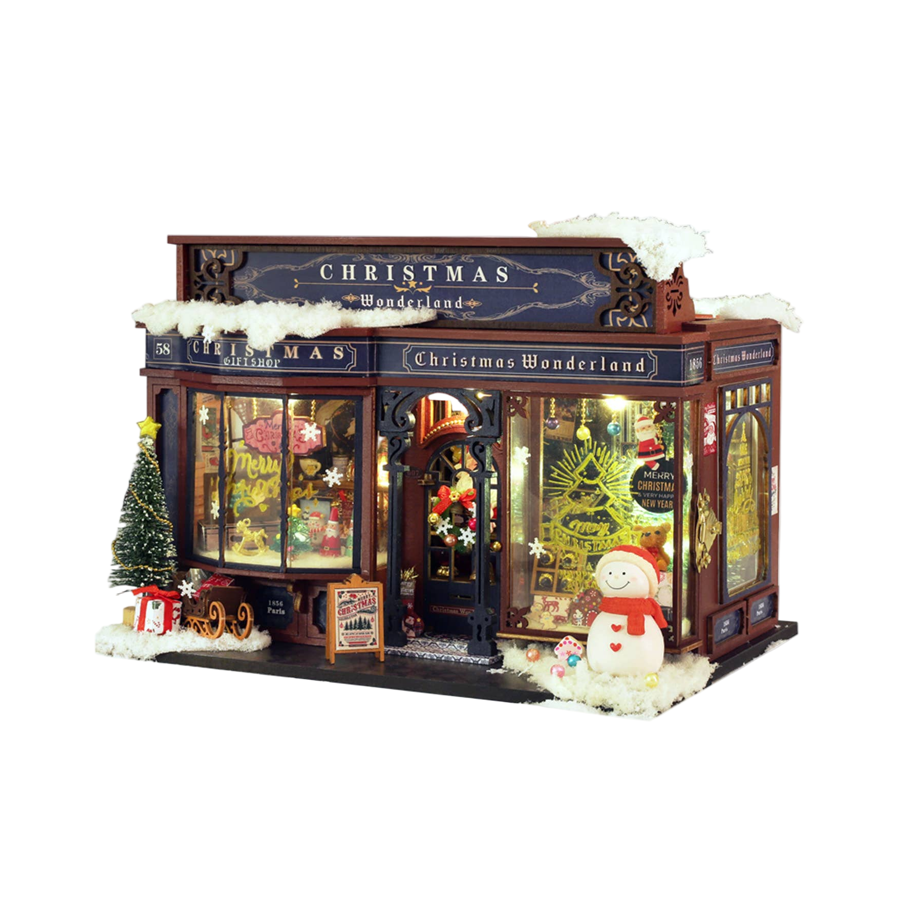 Christmas Wonderland DIY Miniature House Kit