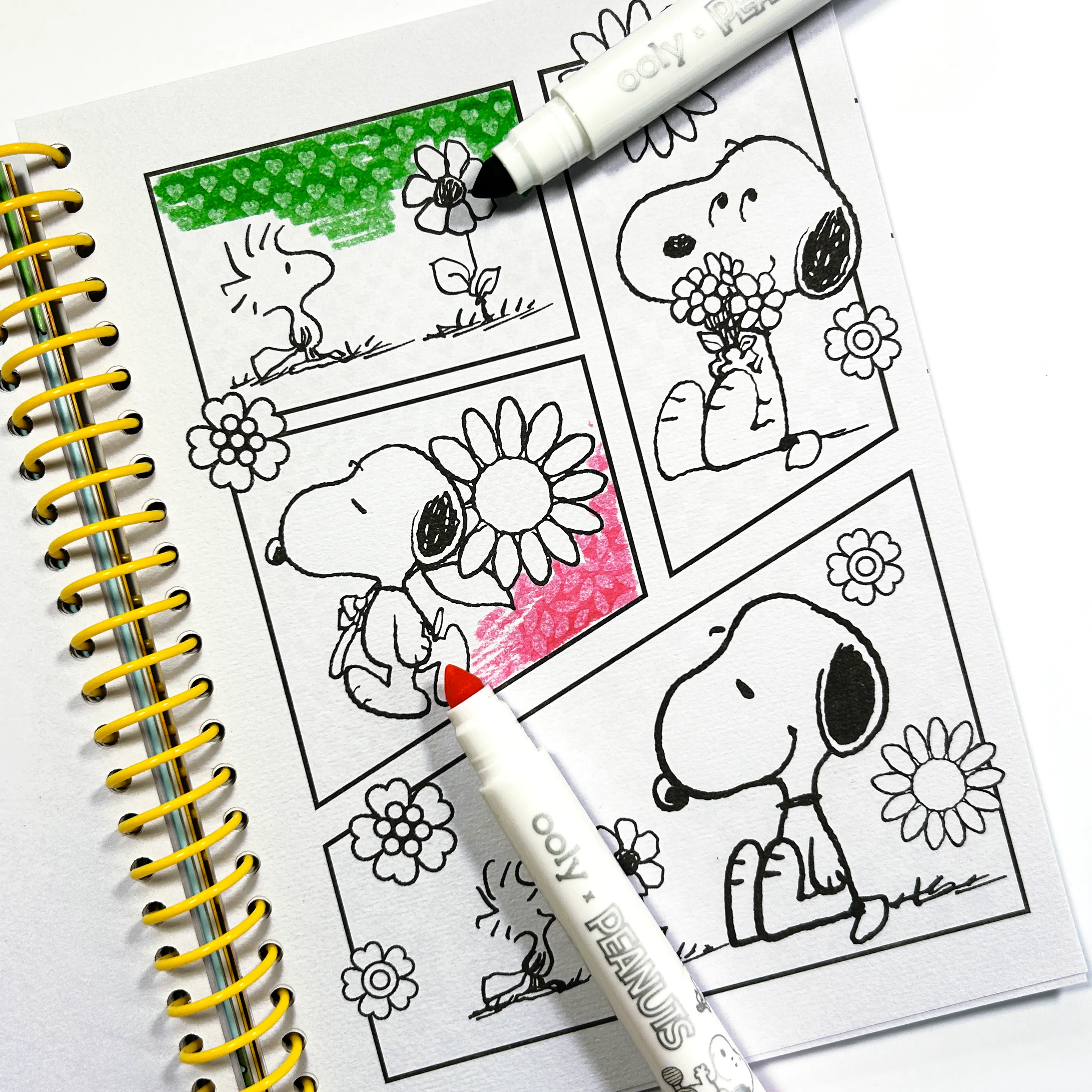 OOLY x Peanuts: Coloring Activity & Sticker Kit