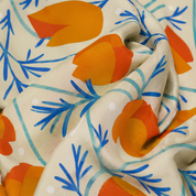 California Poppies | Silk Scarf