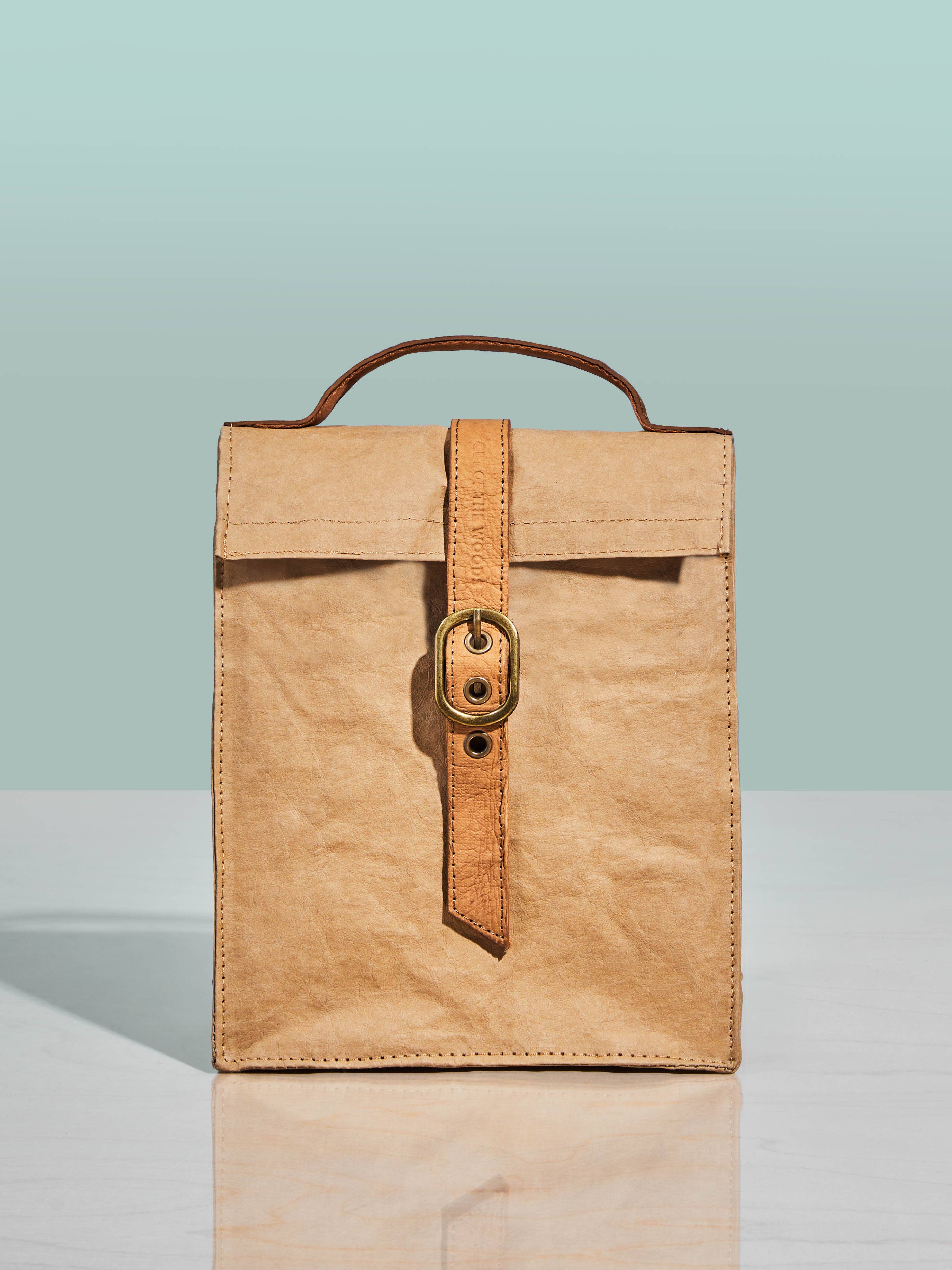 Insulated Paper Lunch Bag, Reusable