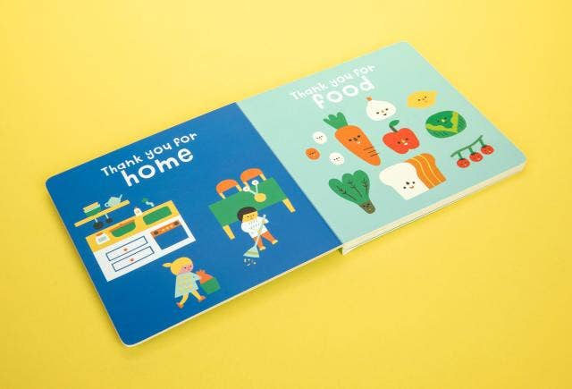 Baby Says Thank You Board Book