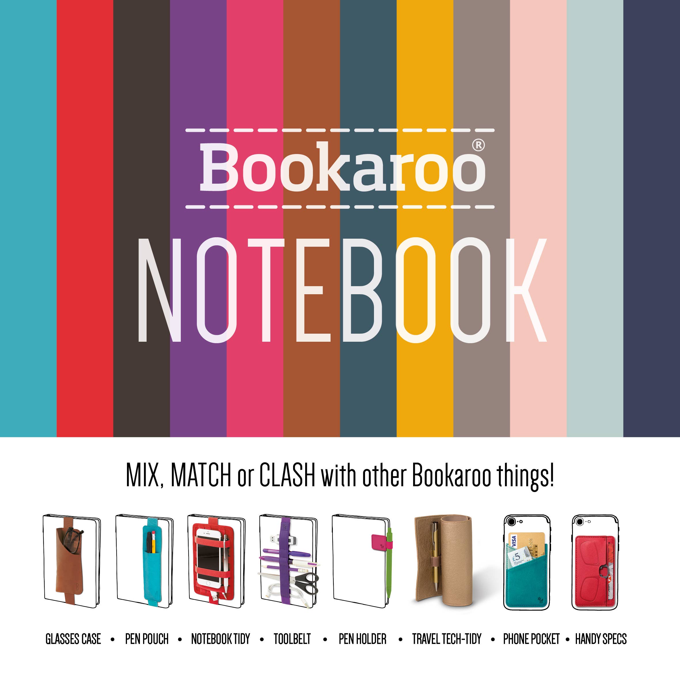 Bookaroo A5 Notebook - 3 Colors Available