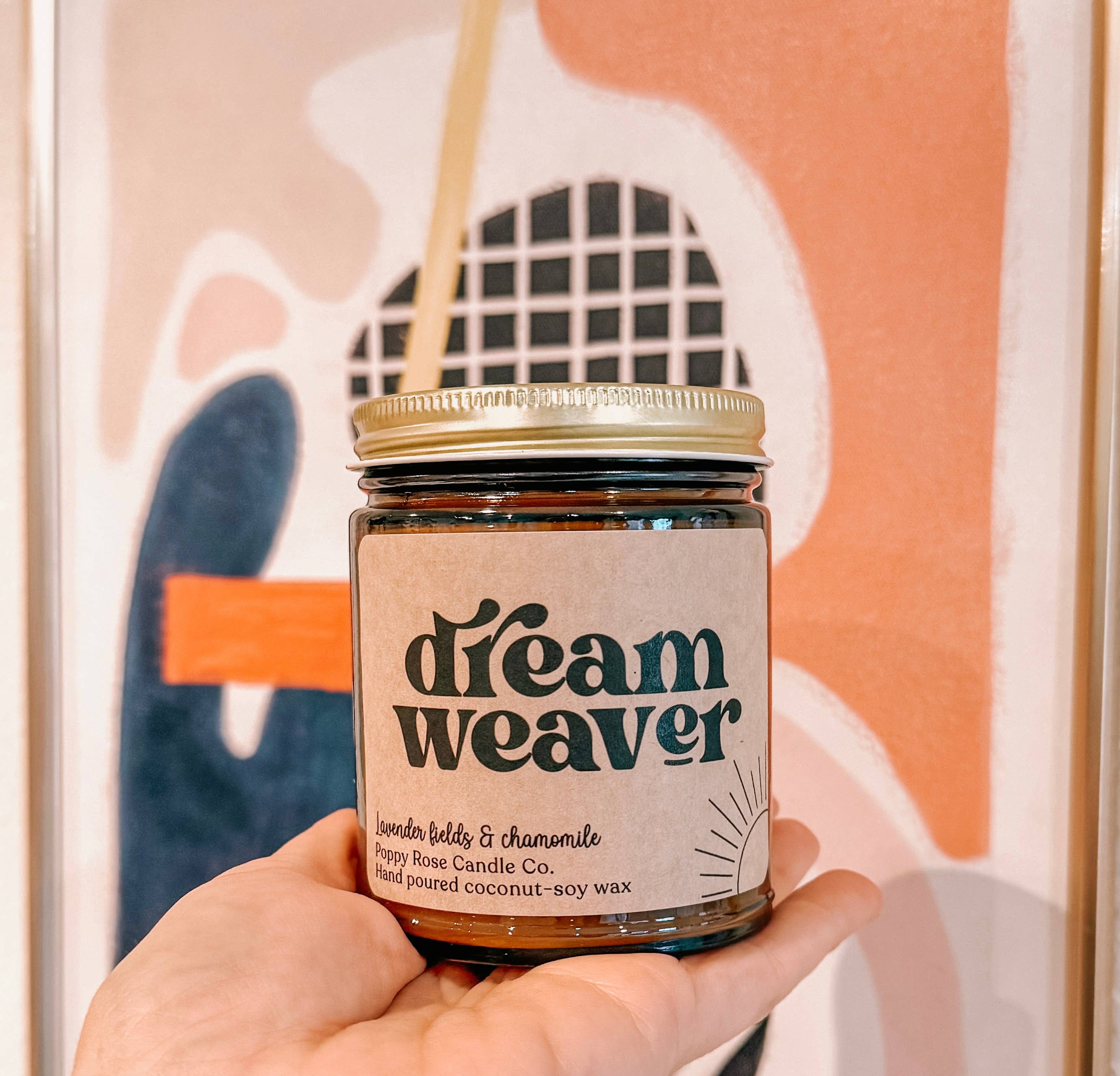 Dream Weaver - Boho Coconut Wax Candle 
