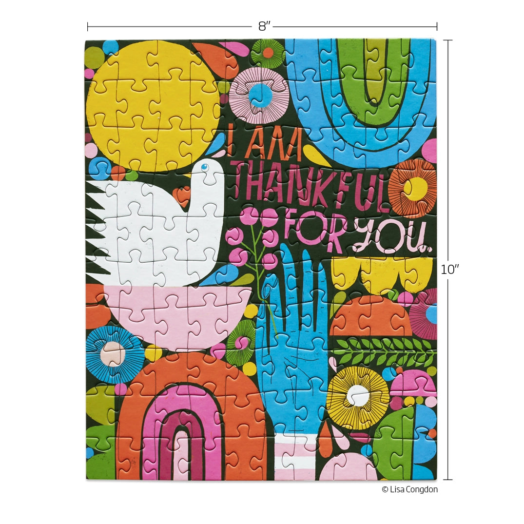 Thankful For You - 100 Piece Puzzle