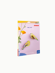 Citrinella Pair 3D Wall Art Craft Kit