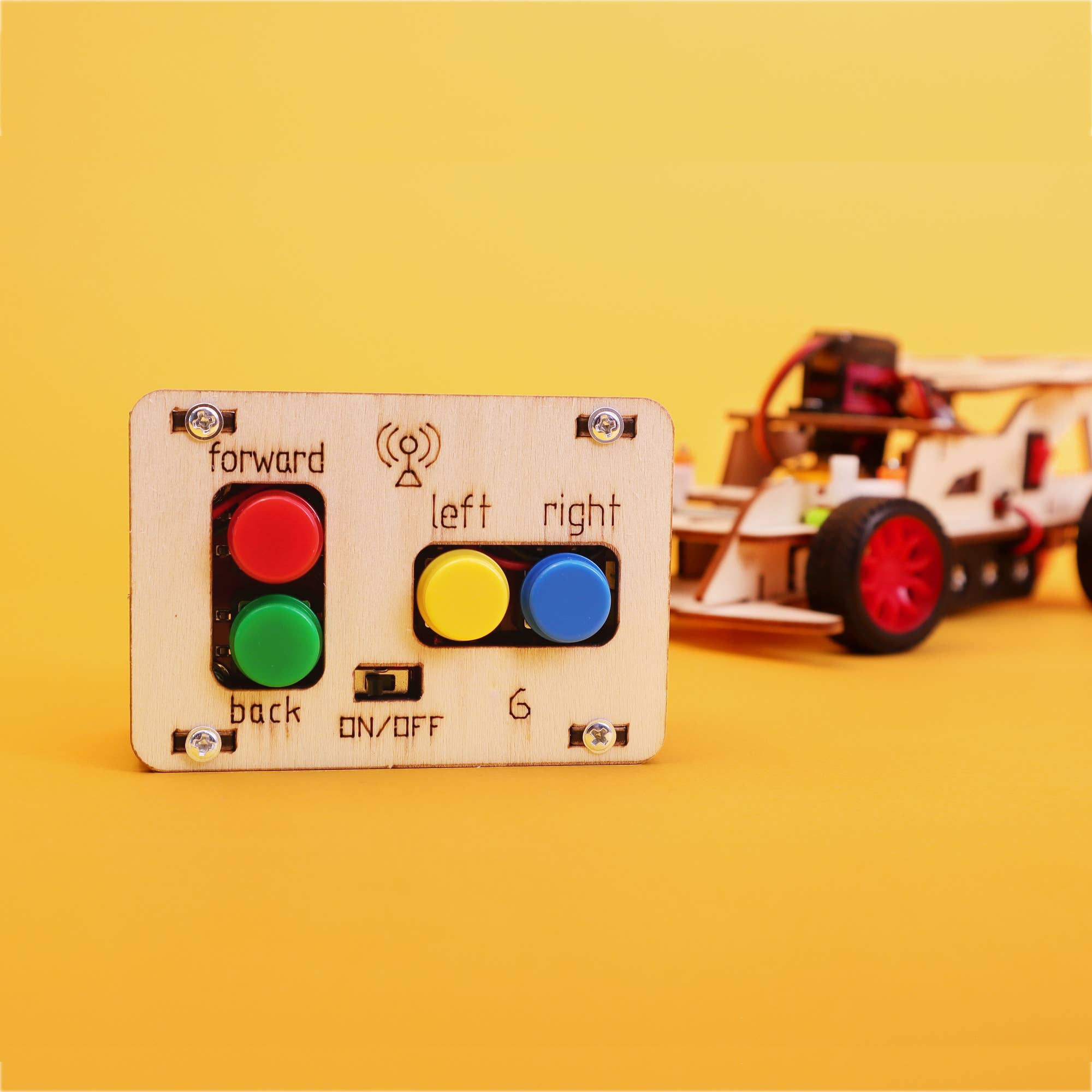 Steering Remote Controlled Car | STEM DIY Kit