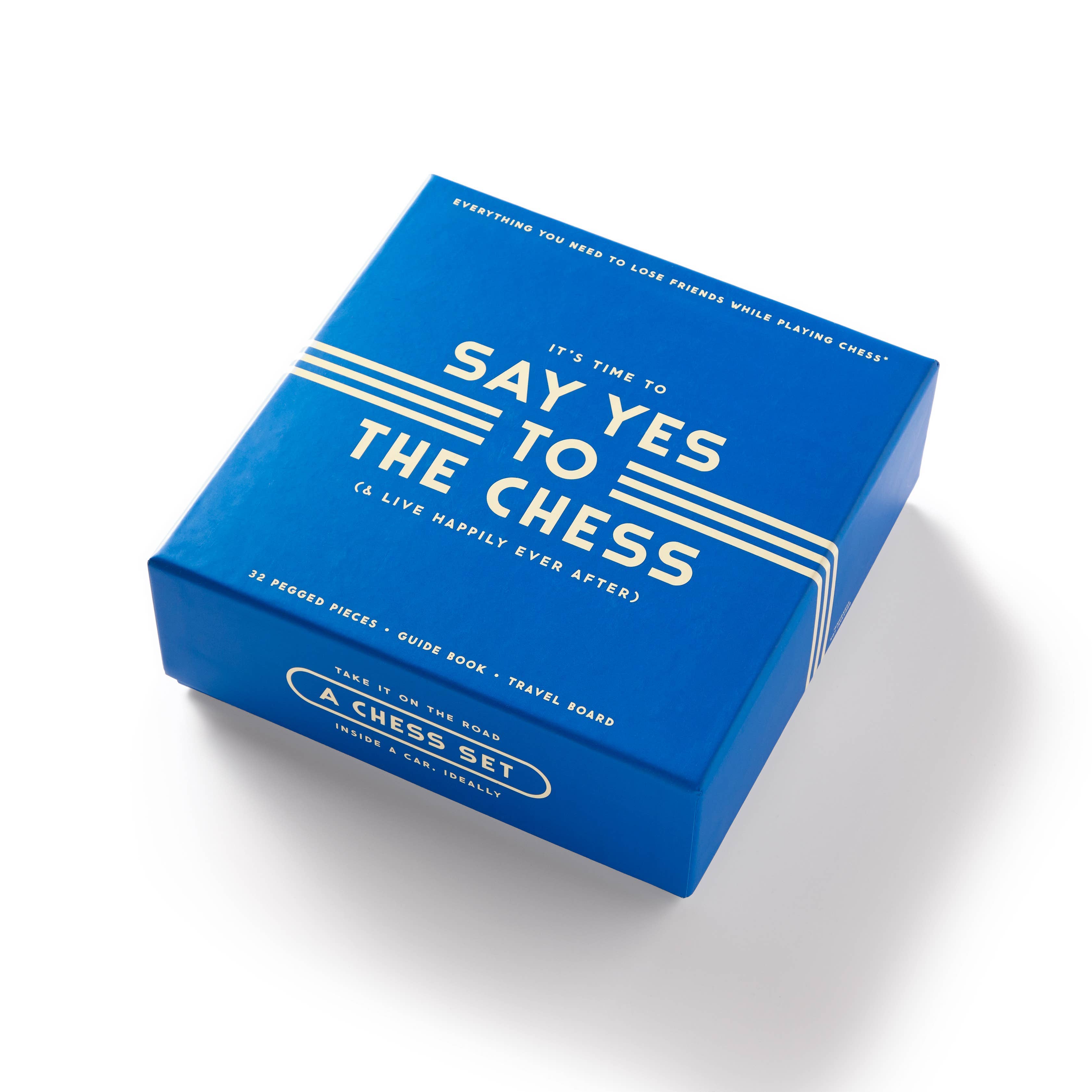 Say Yes To The Chess Game Set