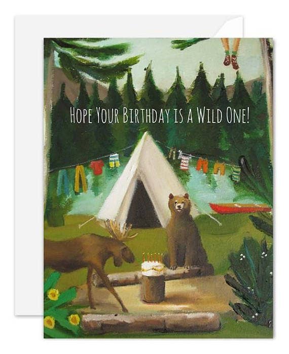 Hope Your Birthday Is A Wild One! Card