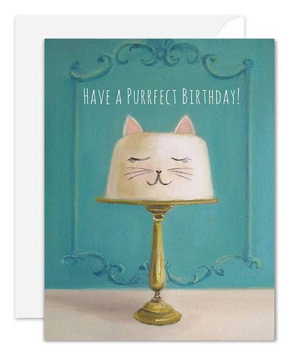 Have A Purrfect Birthday Card