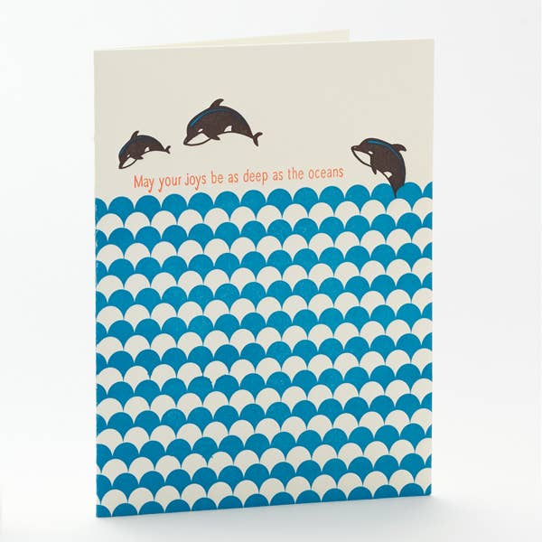 Joy as Deep as the Ocean Greeting Card