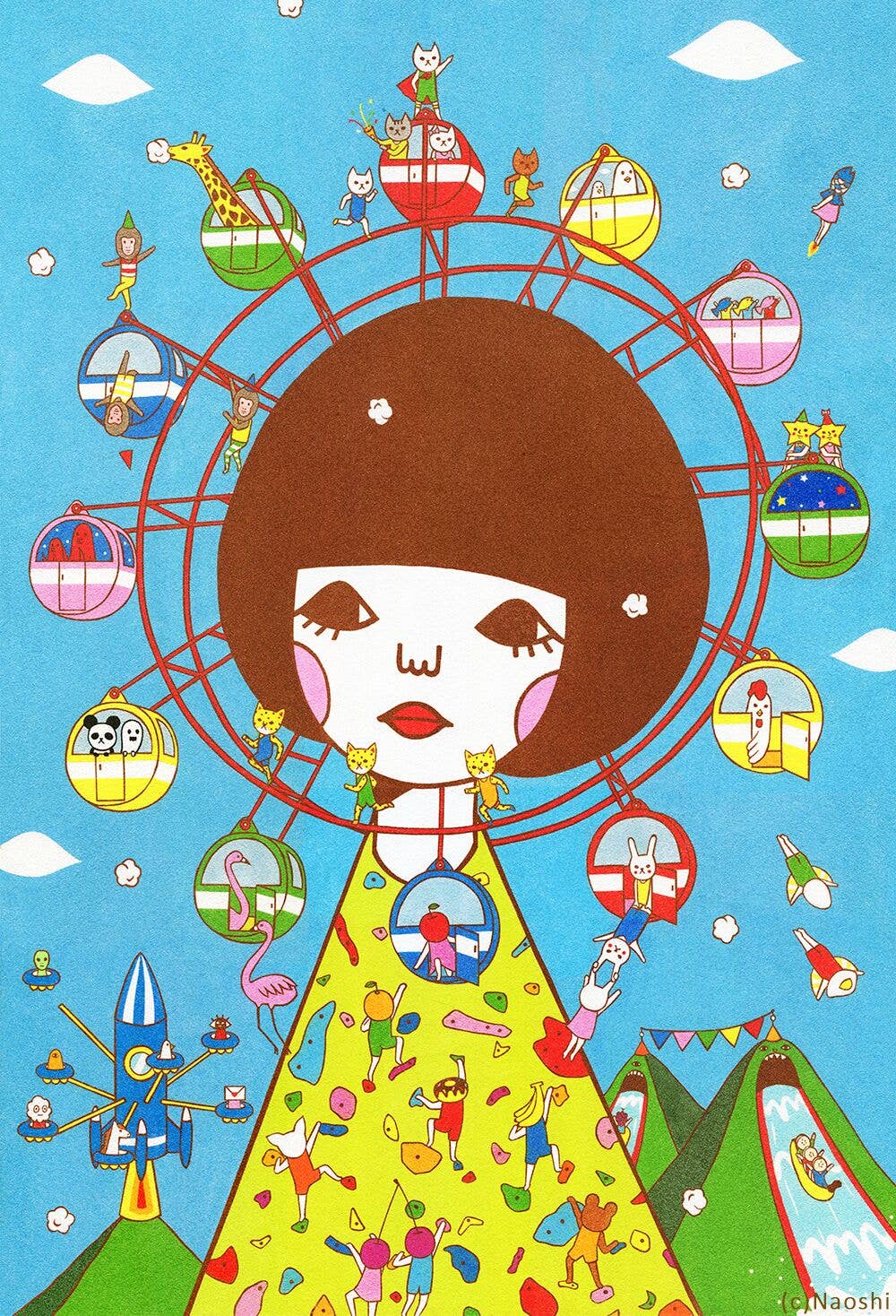 Ferris Wheel 13×19 Art Print