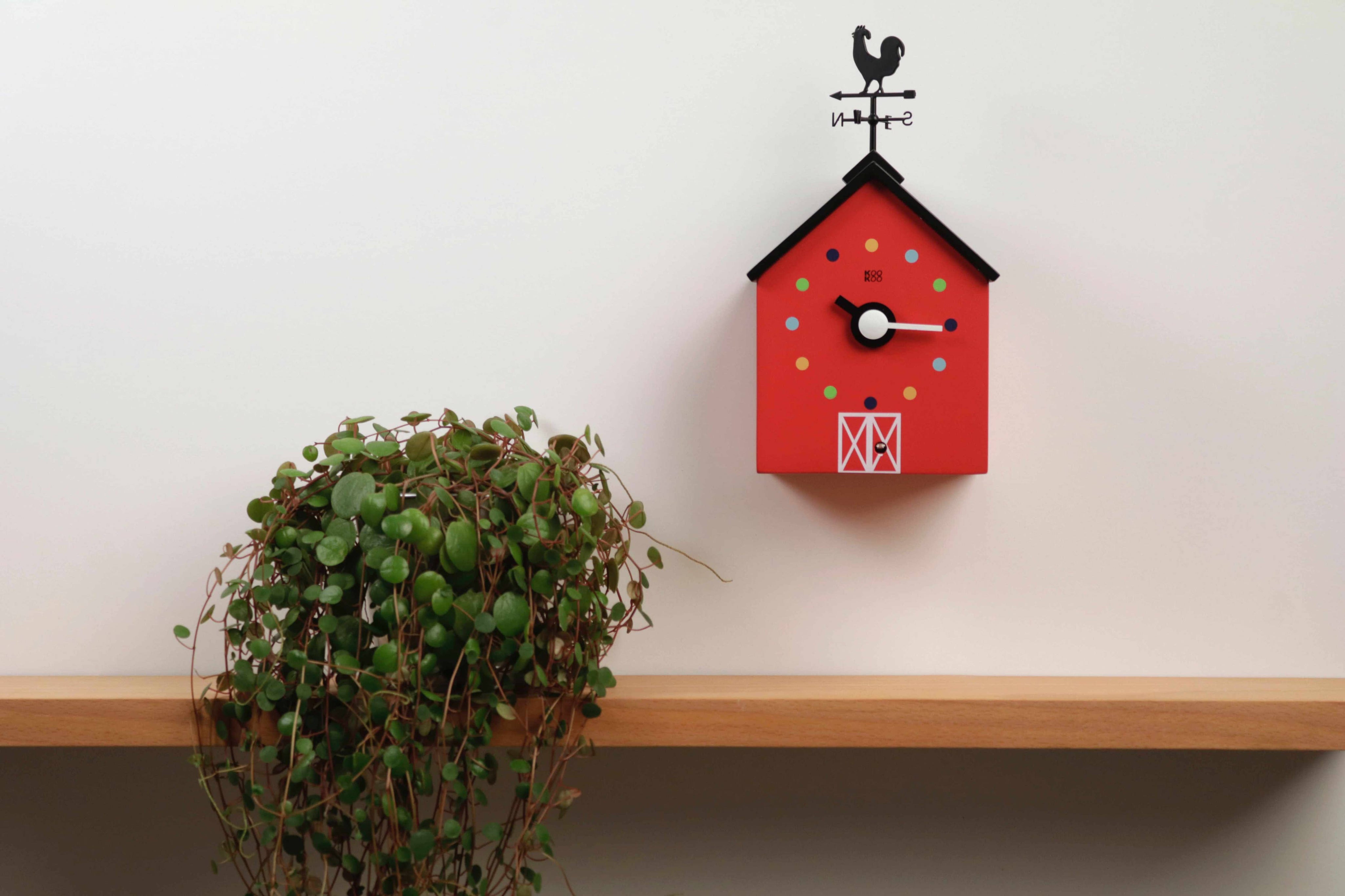 KOOKOO RedBarn - Clock Weathervane and Animal Voices