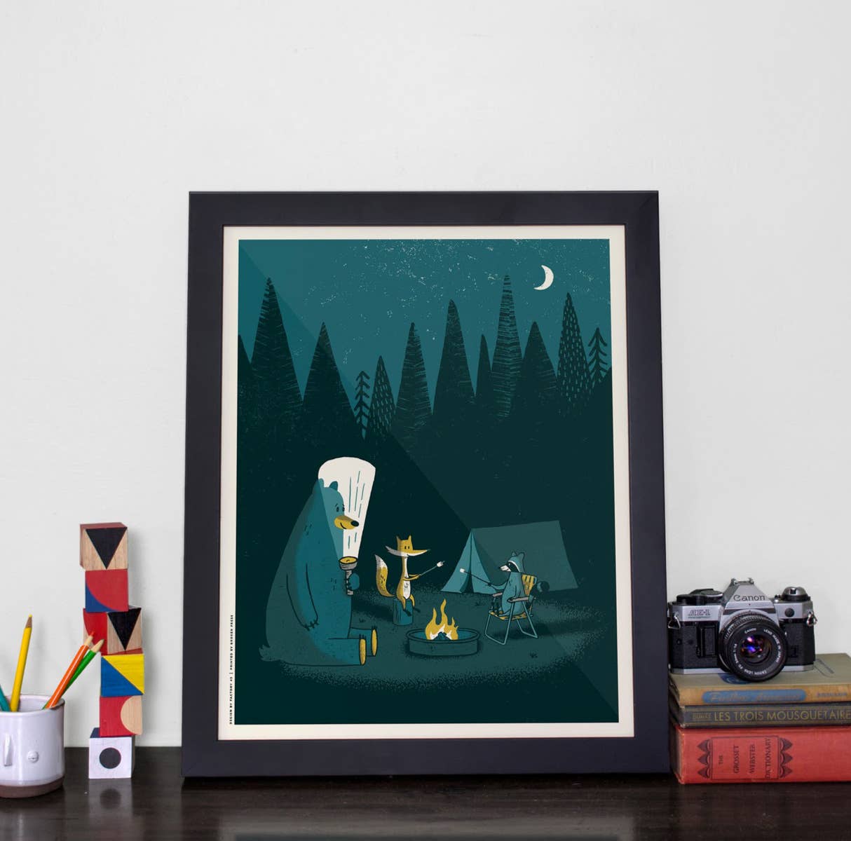 Camping Out Screen Print