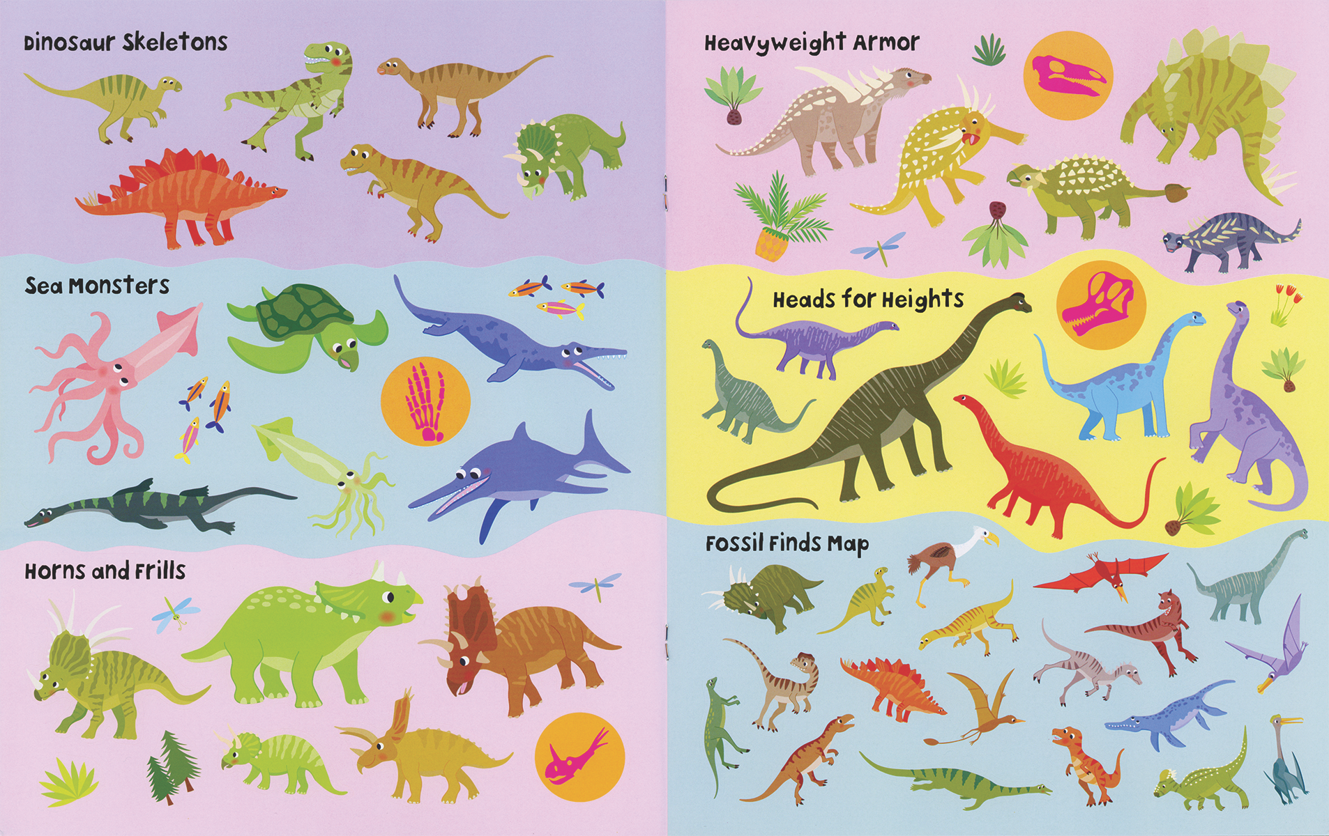 Dinosaur Sticker Facts