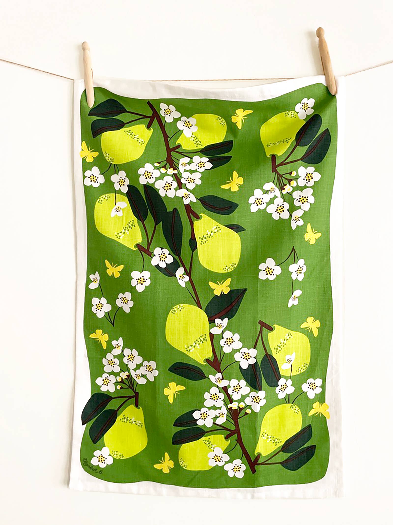 Pear Tea Towel