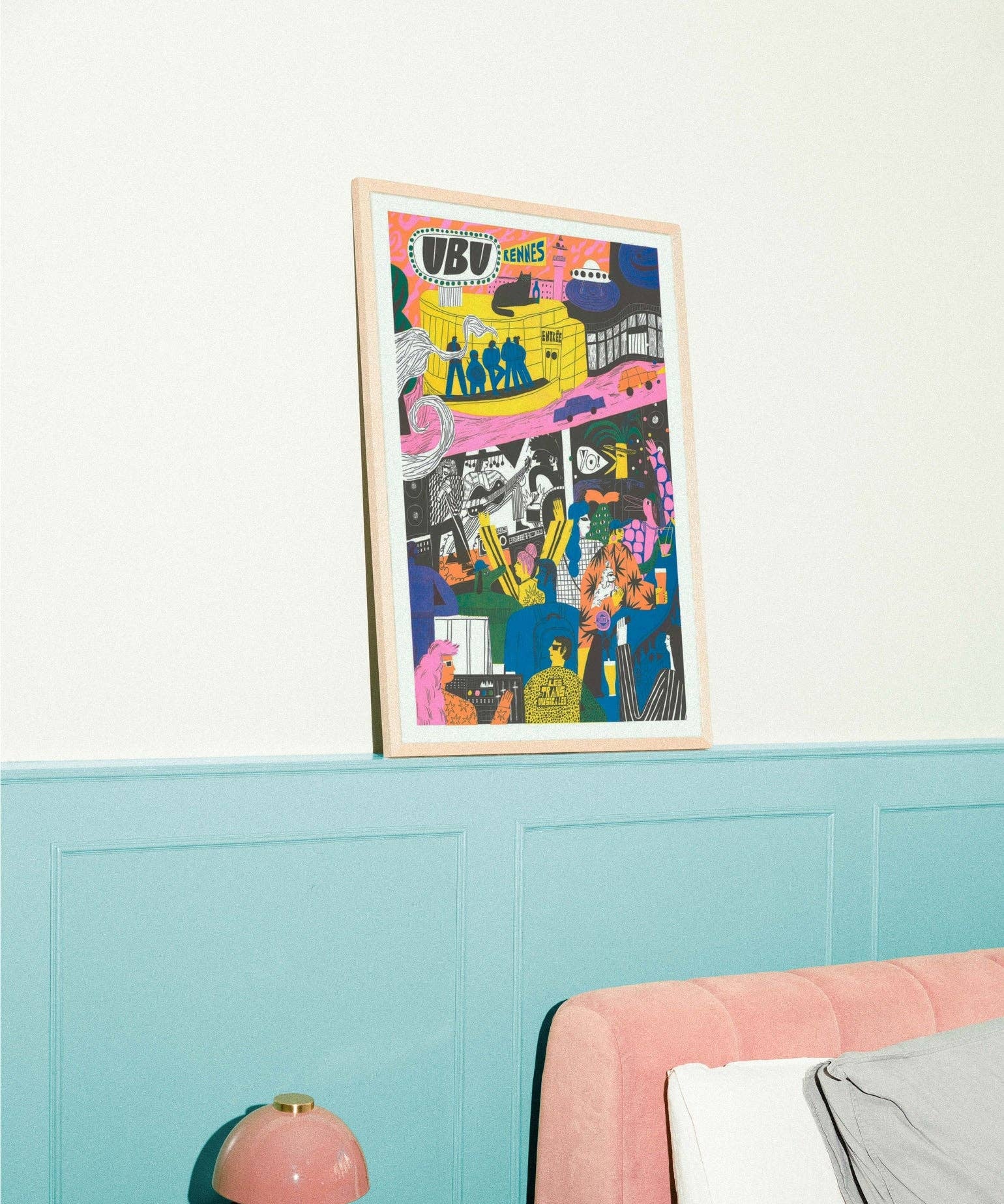 In the Teeth A3 Poster - UBU