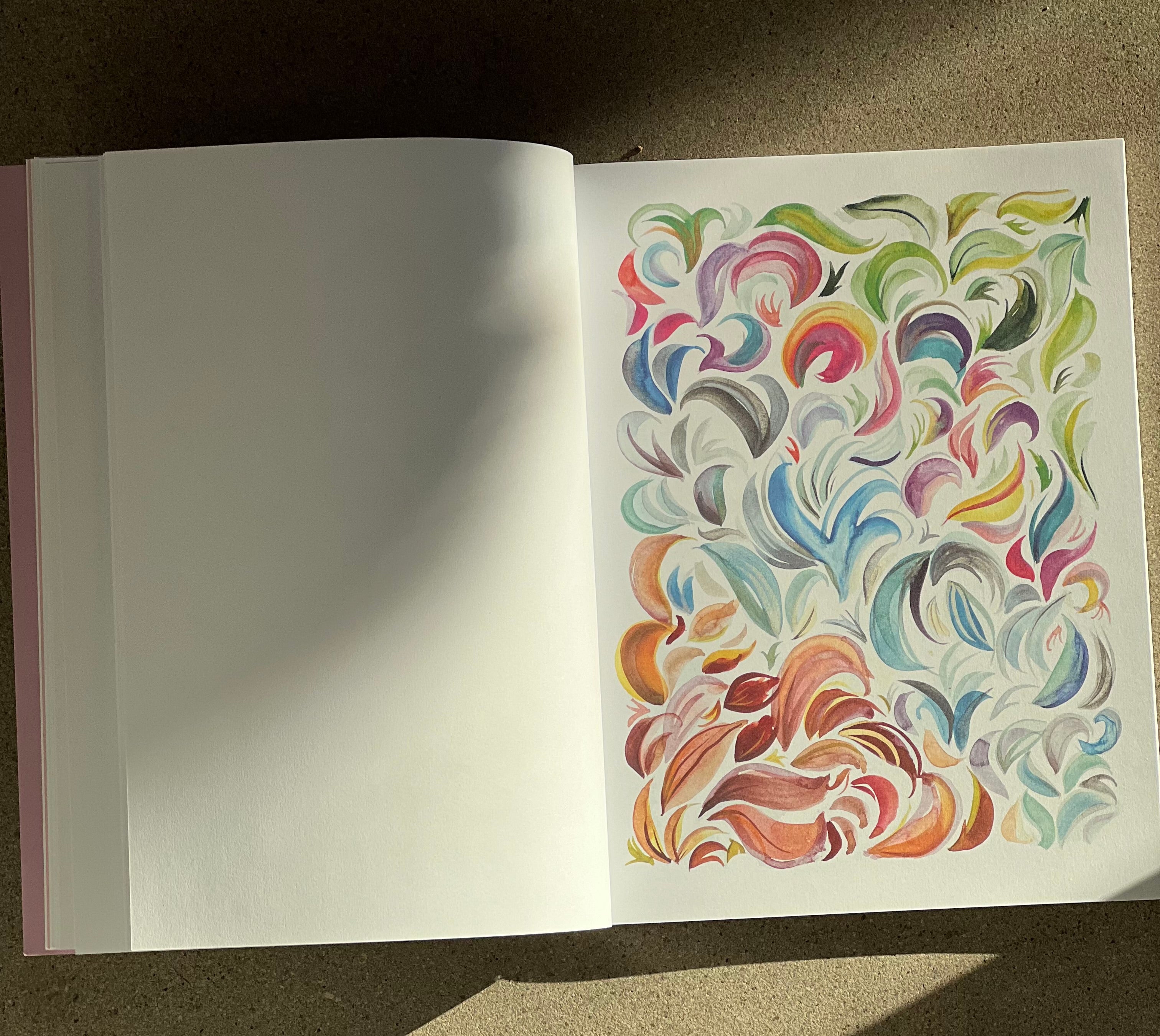 Through the Seasons | The Reverse Coloring Book