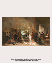 The Painter's Studio  A3 Poster - Karlotta Freier