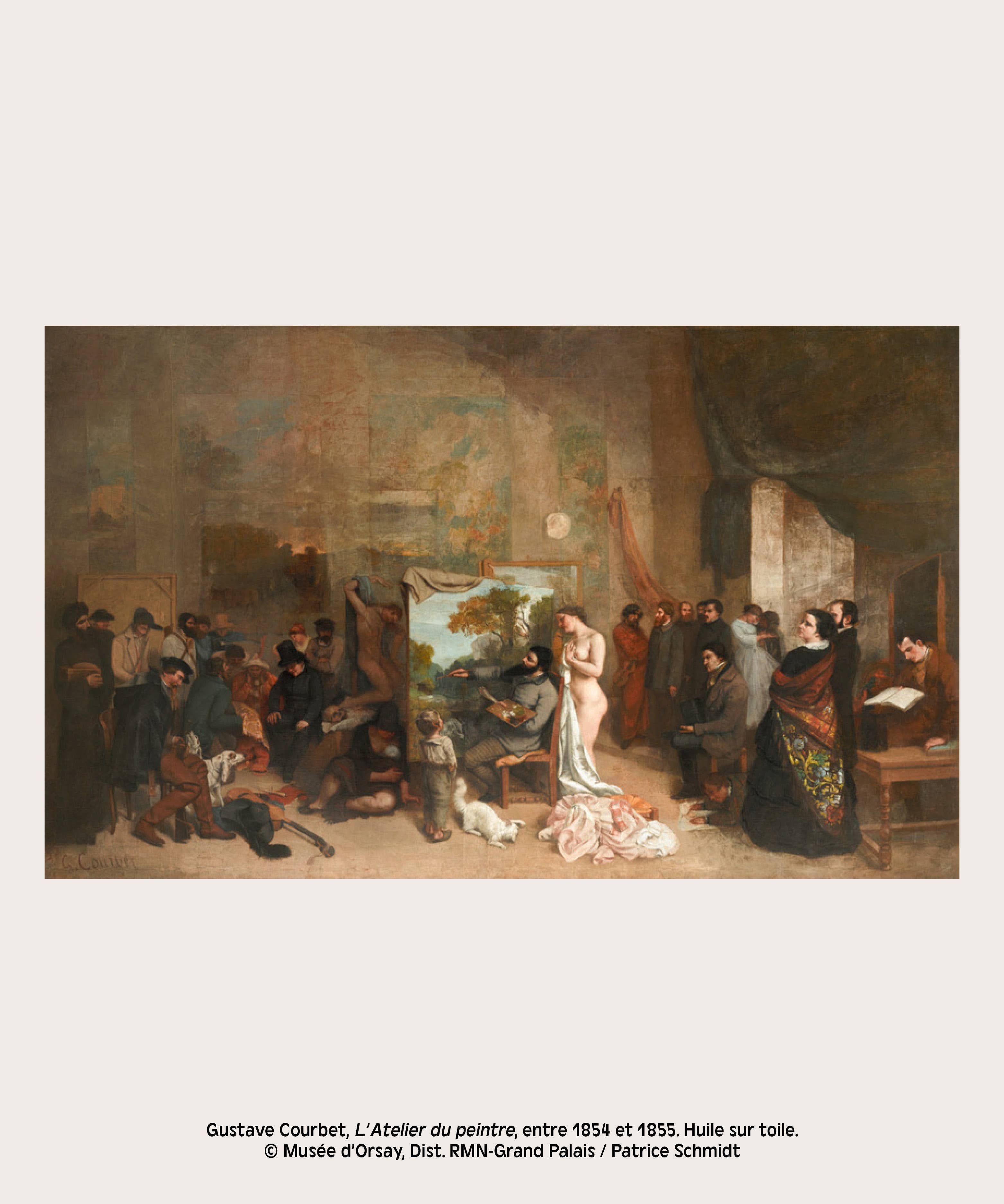 The Painter's Studio  A3 Poster - Karlotta Freier