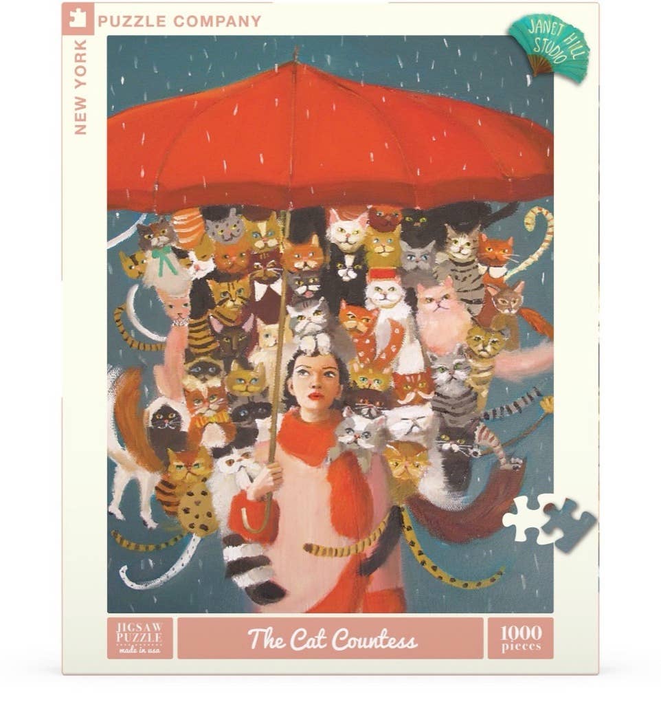 The Cat Countess - 1000 Piece Jigsaw Puzzle