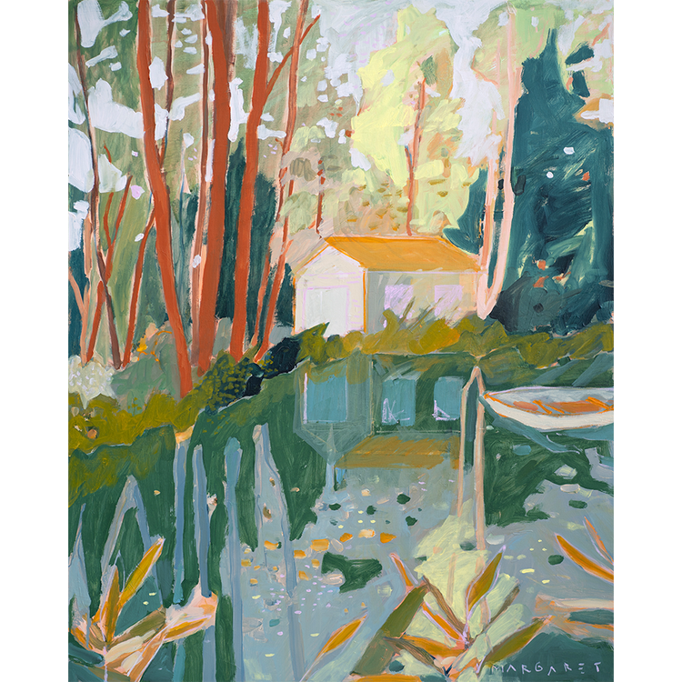 In the Cove - Giclee Print 8x10