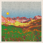 The American Basin 12"x12" Print