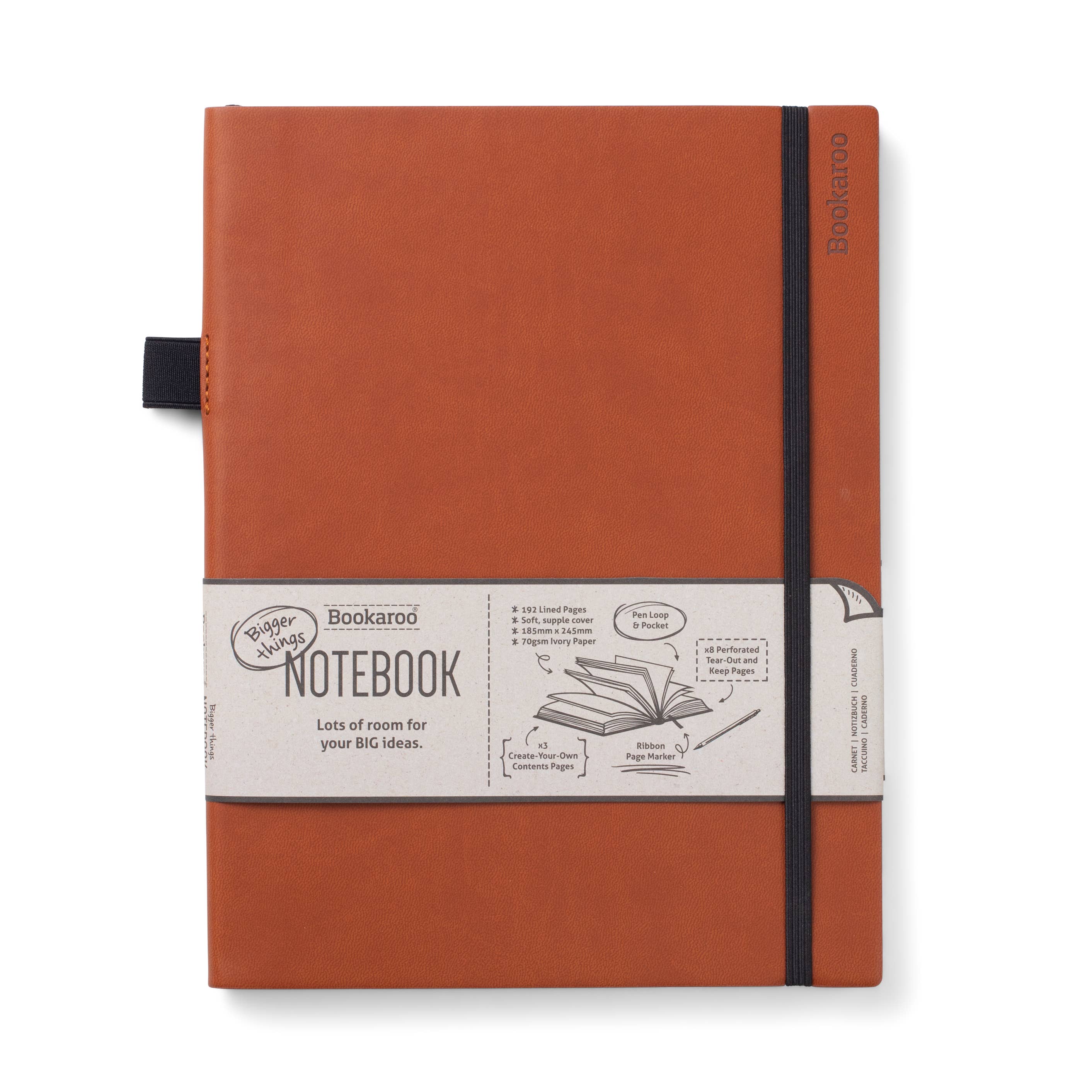 Bookaroo Bigger Things Notebook - 4 Colors Available