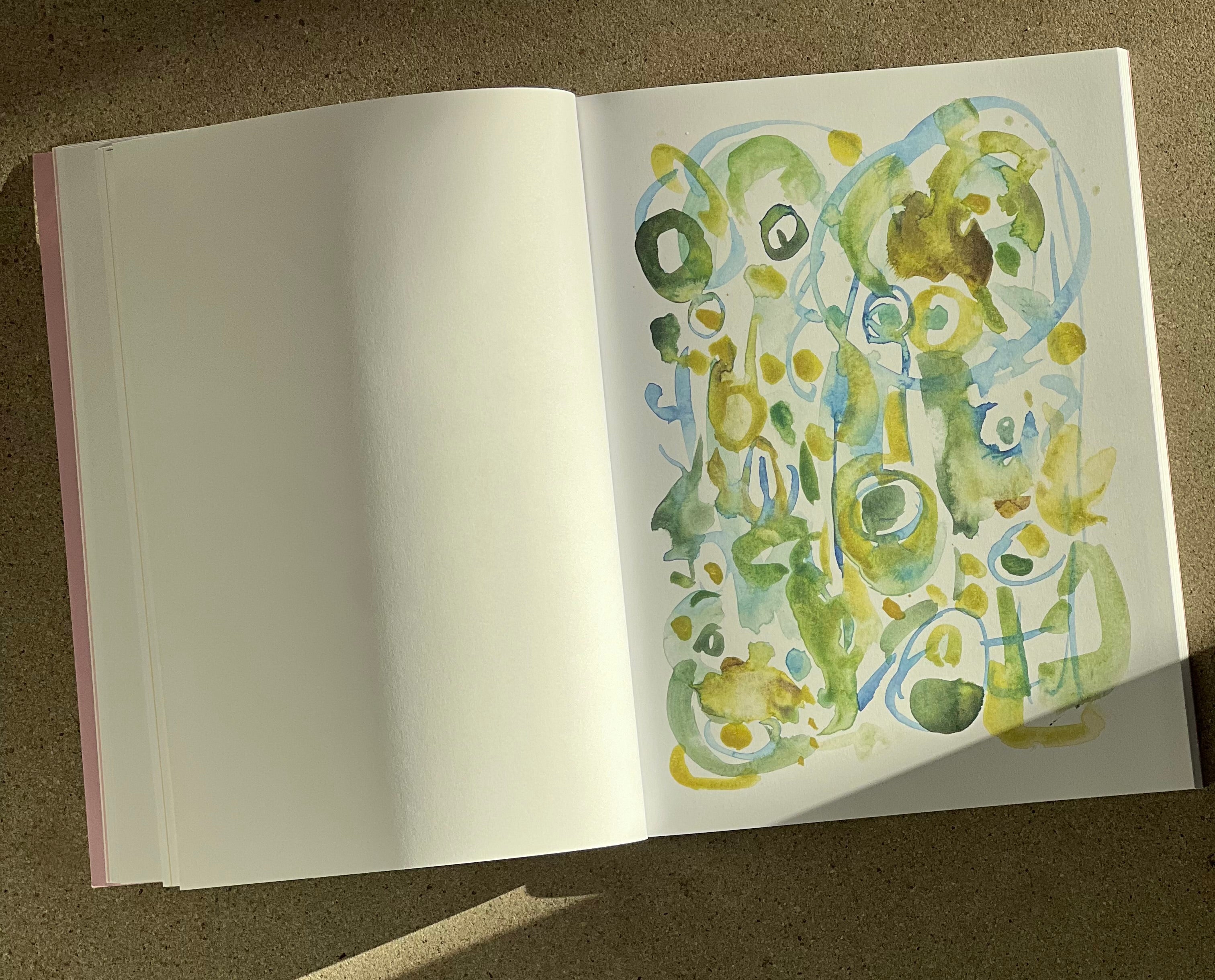 Through the Seasons | The Reverse Coloring Book