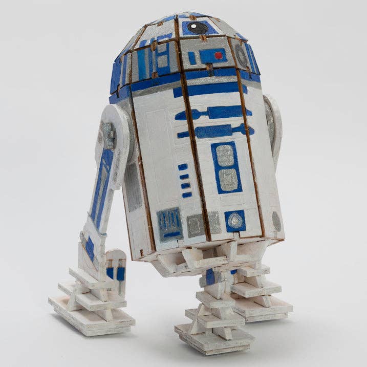 Star Wars: R2-D2 3D Wood Model IncrediBuilds