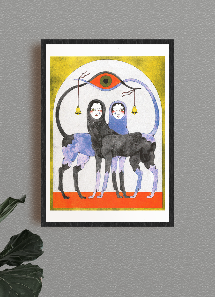 The Game A3 Poster by Lou Benesch