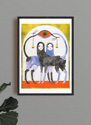 The Game A3 Poster by Lou Benesch