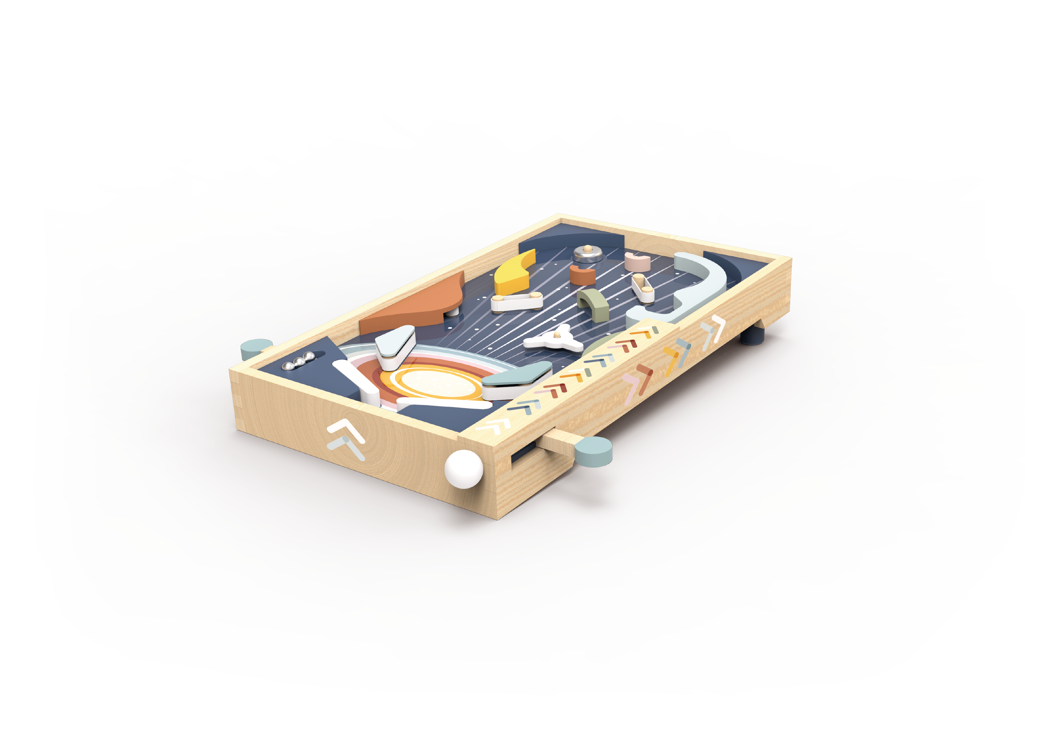 Pinball Game - Wooden