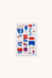 March Flowers - Poster Stamp series 3  by Lisa Congdon