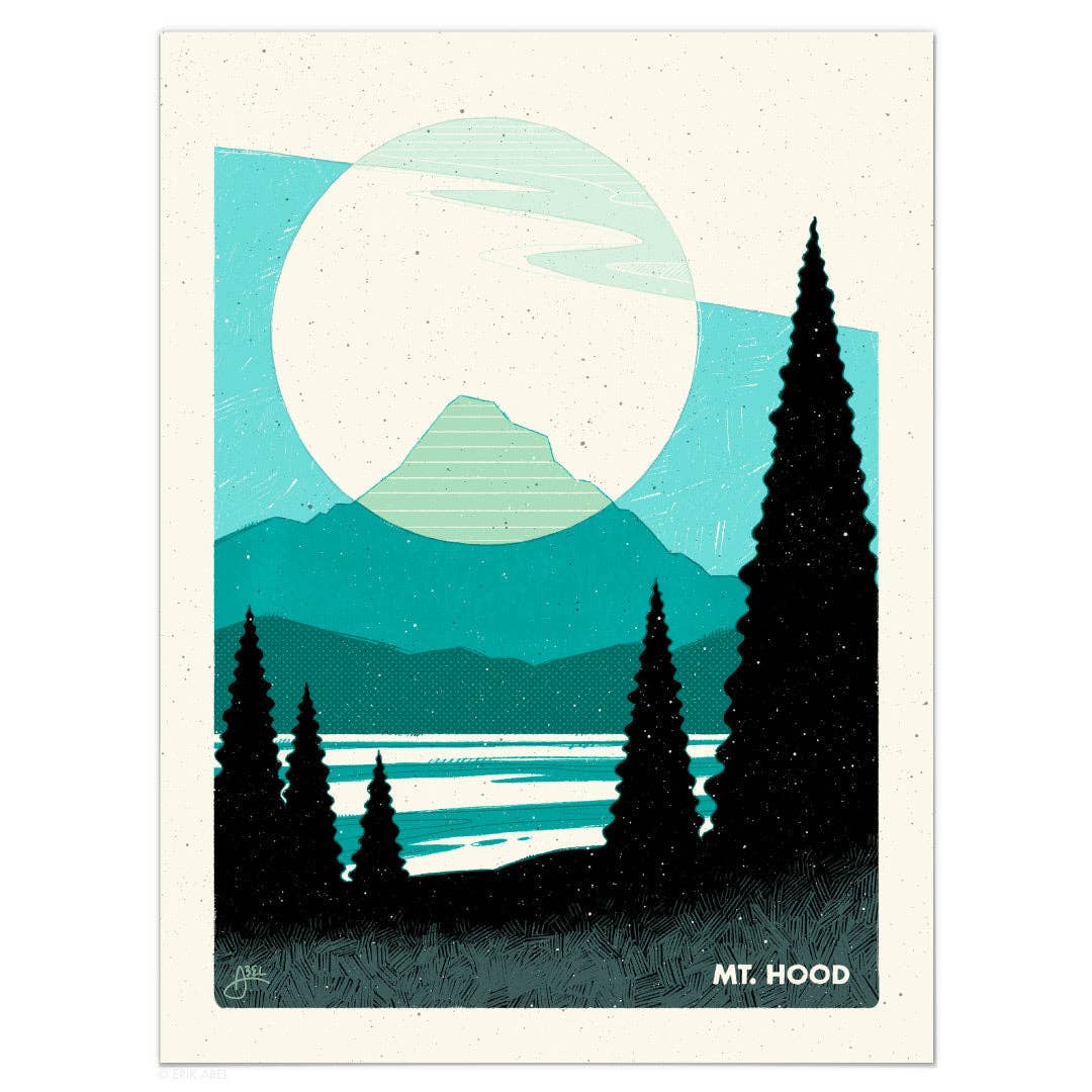 Mt. Hood - 9x12 Giclee Print