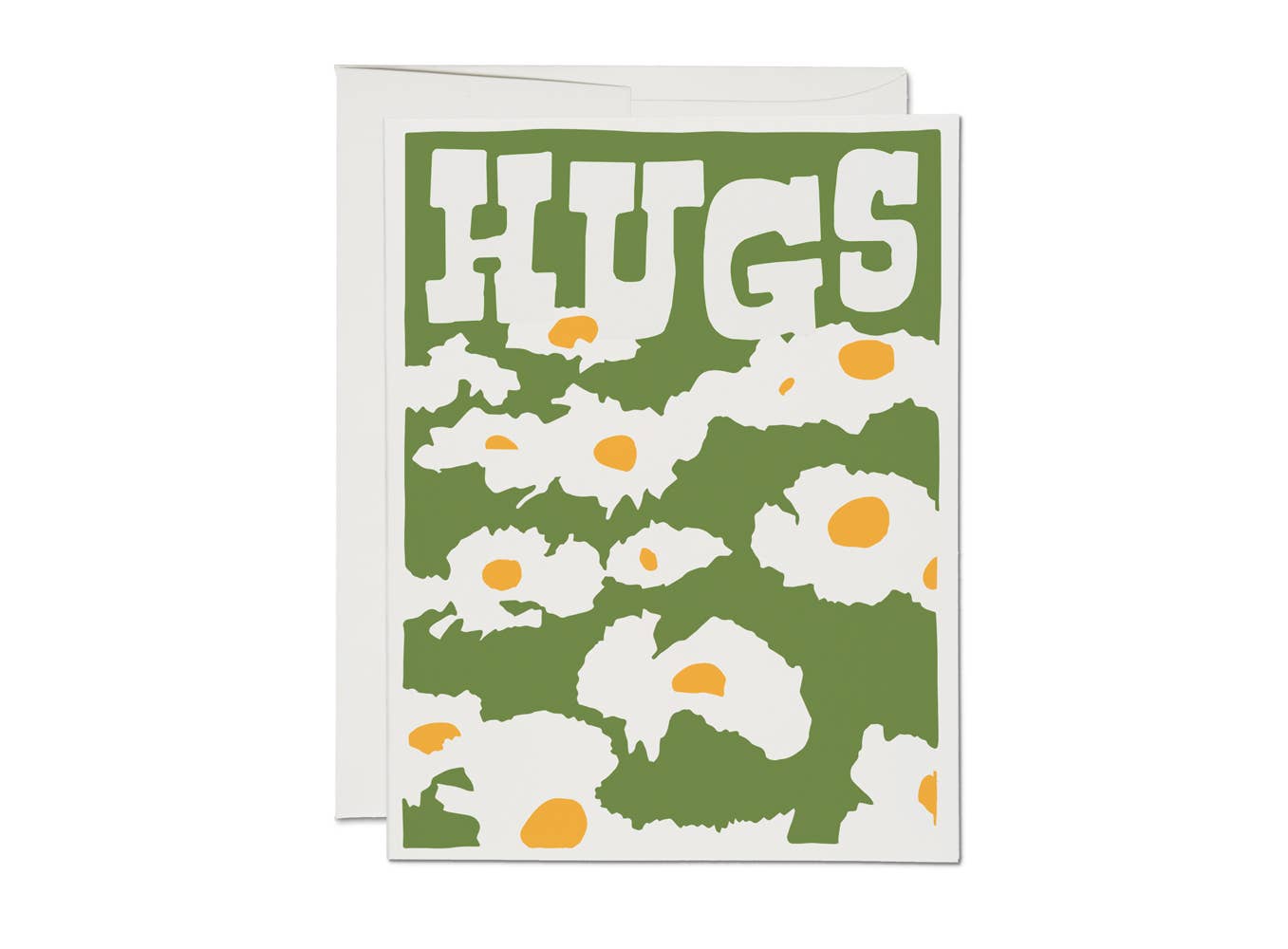 Matilija Poppy Hugs Encouragement Greeting Card