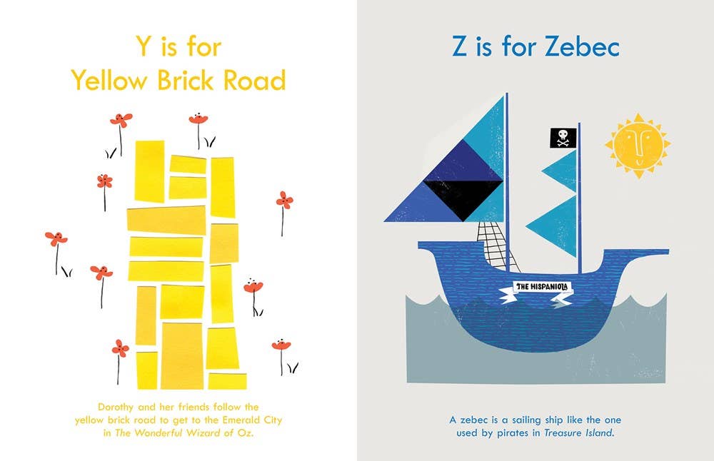 Classic Lit A to Z: A BabyLit Alphabet Primer