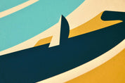 Horizons: Beach - Three-Color Screen Print