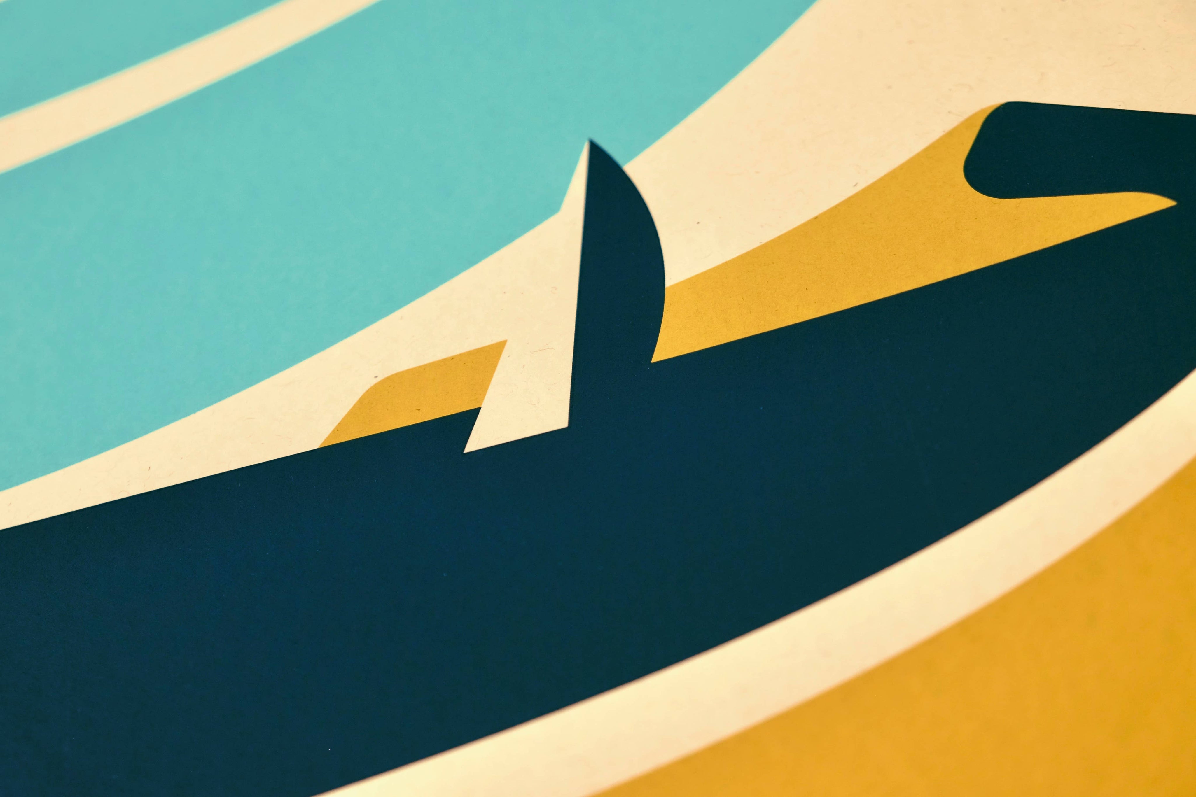 Horizons: Beach - Three-Color Screen Print