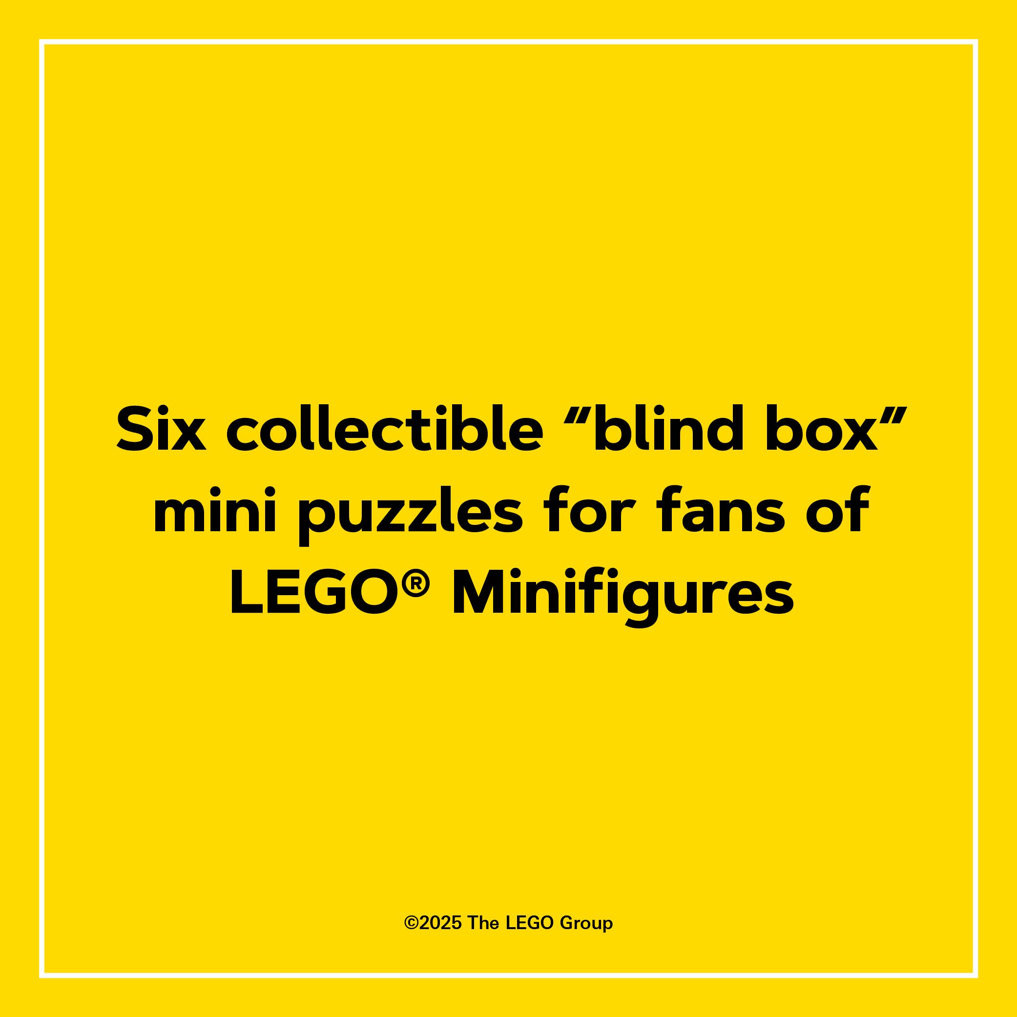 LEGO Mystery Minifigure Mini Puzzle (Christmas Edition)