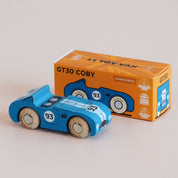 GT30 Coby No. 5 Wooden Toy Race Car